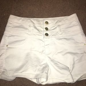 High waisted shorts